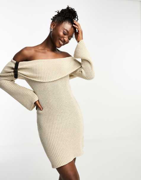 Jumper Dresses, Black, Knitted & Midi Sweater Dresses