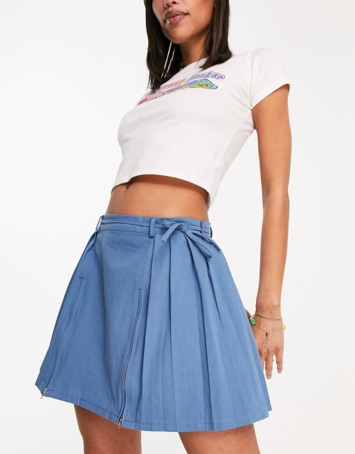 Tammy Girl - Mini-jupe plissée à taille mi-haute style années 2000