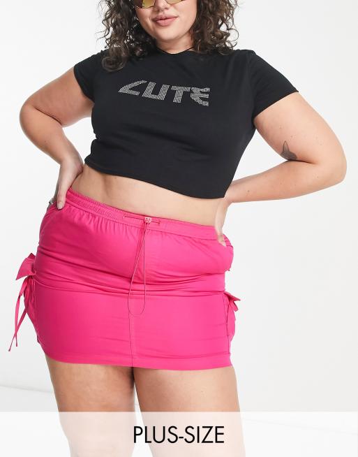 Plus size cheap skirts target