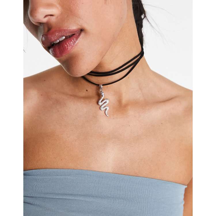 Tie choker on sale