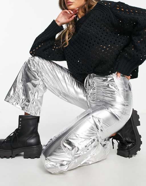 Girls store silver pants