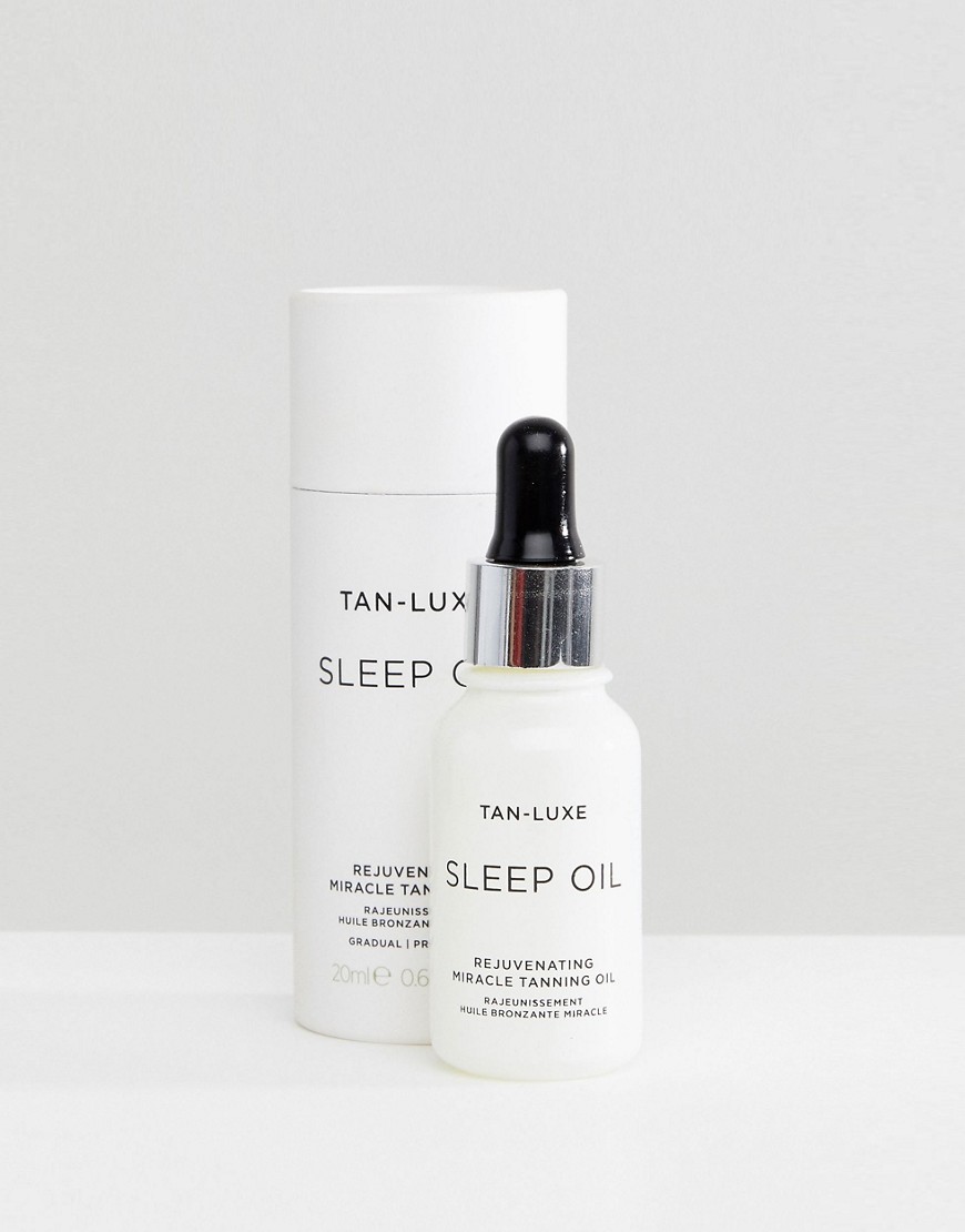 Tan Luxe Sleep Oil Rejuvenating Gradual Miracle Tanning Oil 20ml-No Colour