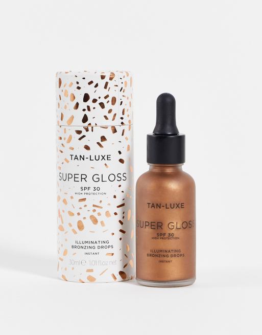 Tan Luxe Super Gloss Bronzing Serum SPF30 30ml | ASOS