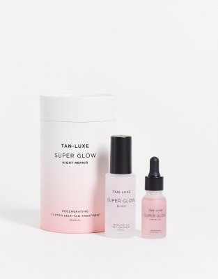 Tan Luxe Super Glow Night Repair Dual Phase Treatment-No colour