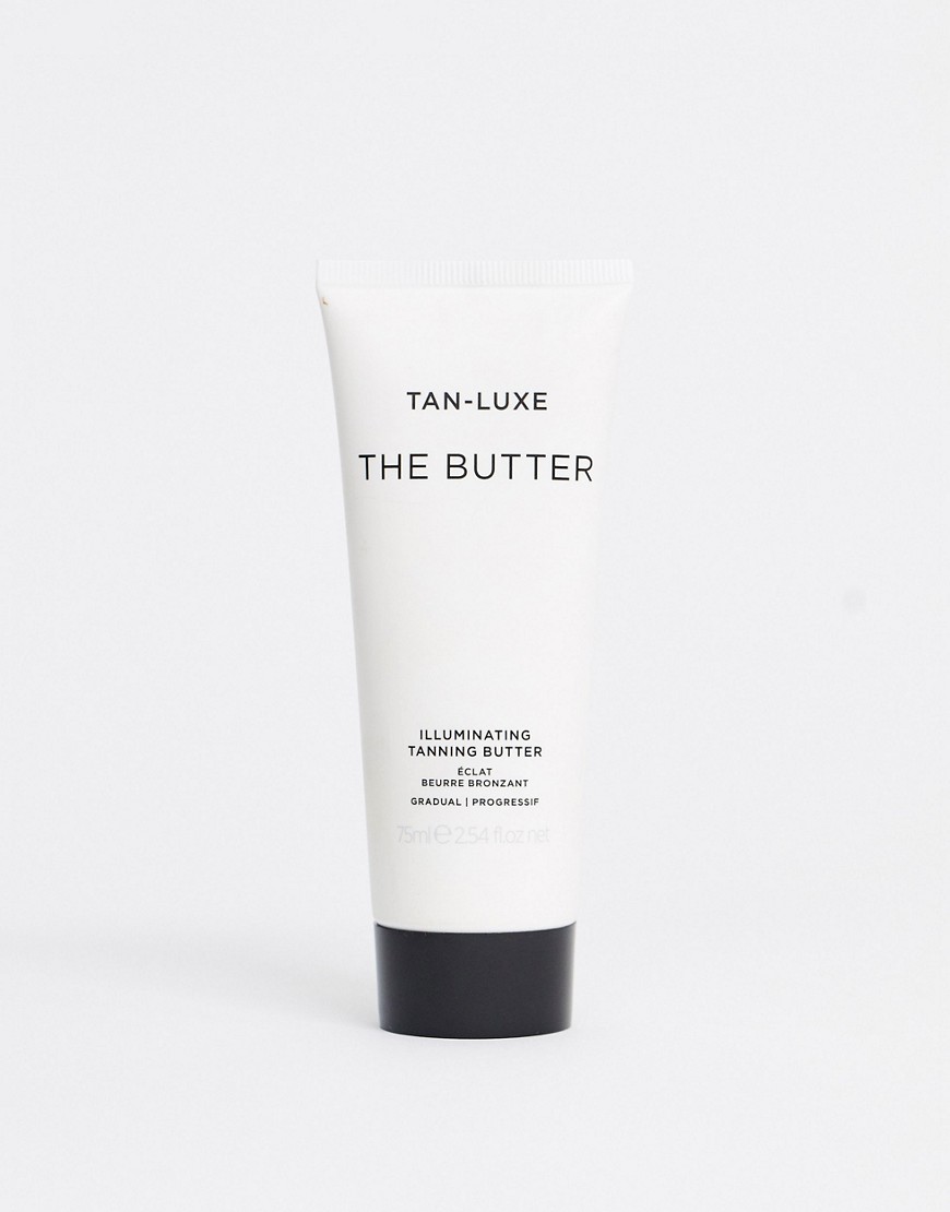 Tan Luxe - The Butter - Illuminating Gradual Tan Butter - selvbrunende kropscreme 75ml-Ingen farve
