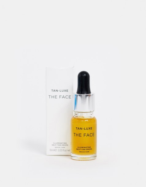 Tan Luxe - The Face - Gouttes autobronzantes effet illuminateur 10 ml - Moyen/foncé