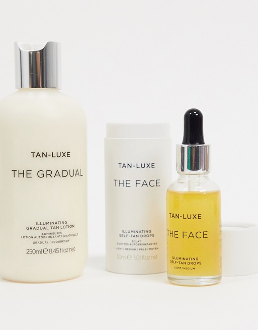 Tan Luxe The Face in Light/Medium & The Gradual Set SAVE 21%