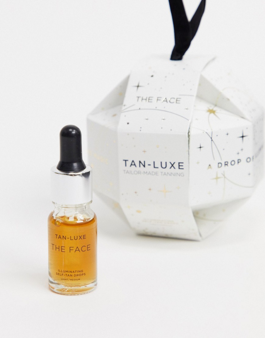 Tan Luxe The Glow Bauble The Face Light/Medium Mini 10ml-Clear