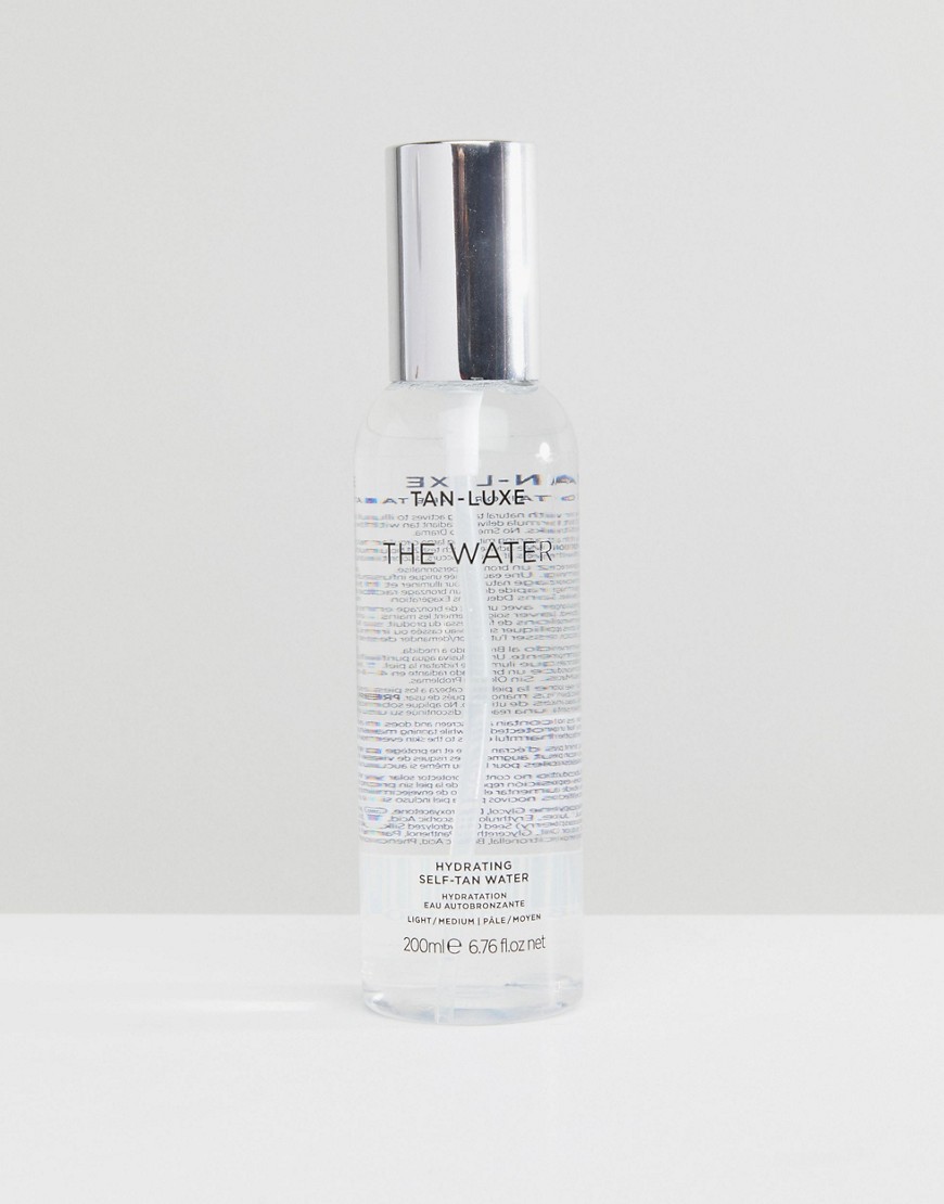 Tan Luxe – The Water Hydrating Self – Brun utan sol, ljus/medium 200 ml-Ingen färg
