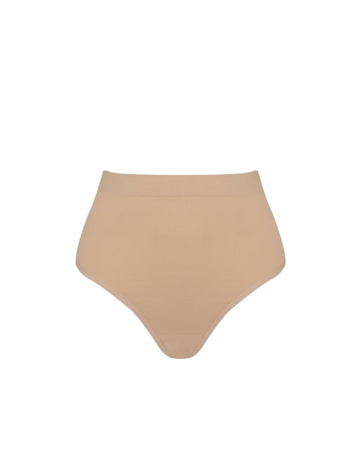 Tanga color capuchino moldeador de firmeza media de Perfect Secrets
