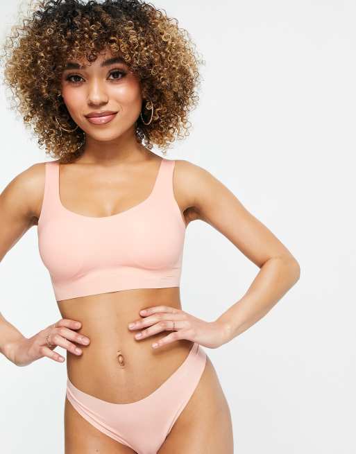 Tanga color coral Zero Feel de Sloggi