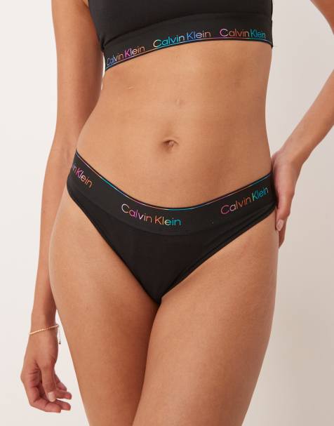 Tanga negro Pride de Calvin Klein - view 1