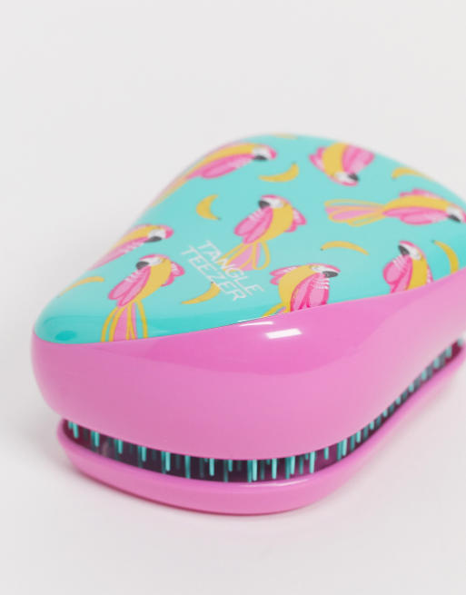 Tangle Teezer - Compact Styler - Ontwarrende haarborstel in Paradise Bird-print