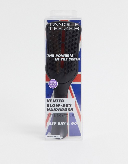 Tangle Teezer Easy Dry & Go Vented Hairbrush in Jet Black