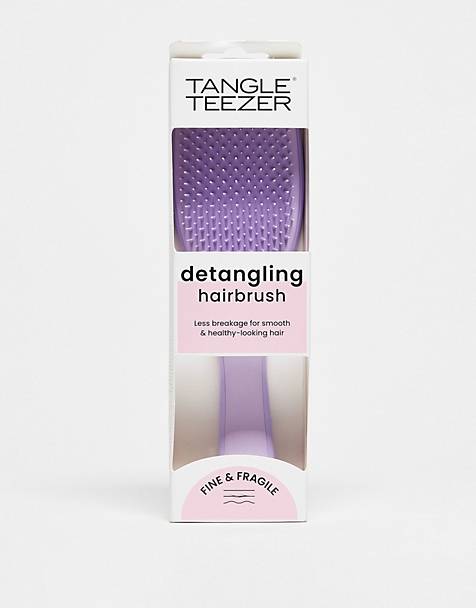 Tangle Teezer Fine and Fragile Wet Detangler Hairbrush - Hypnotic Heather