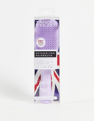 Tangle Teezer Tangle Teezer Fine and Fragile Wet Detangler Hairbrush in Hypnotic Heather-No colour