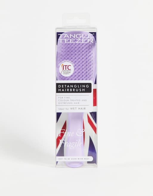 Tangle Teezer - Fine and Fragile Wet Detangler - Hårbørste i 'Hypnotic Heather'