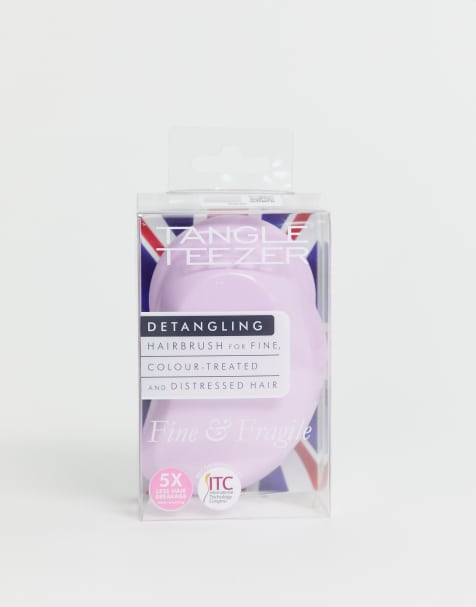 Tangle Teezer Fine & Fragile Detangling Hairbrush - Pink Dawn - view 1