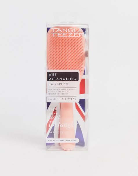 Tangle Teezer - Grande brosse démêlante cheveux mouillés - Éclat pêche