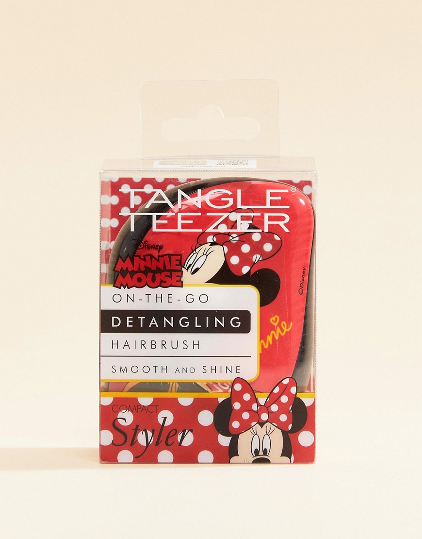 Tangle Teezer kompakt hårbørste med Disney Ninnie Mouse motiv-Ingen farve