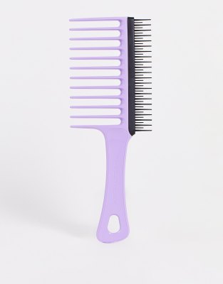 Tangle Teezer Naturally Curly 3c-4c Tooth Comb - Lilac-purple