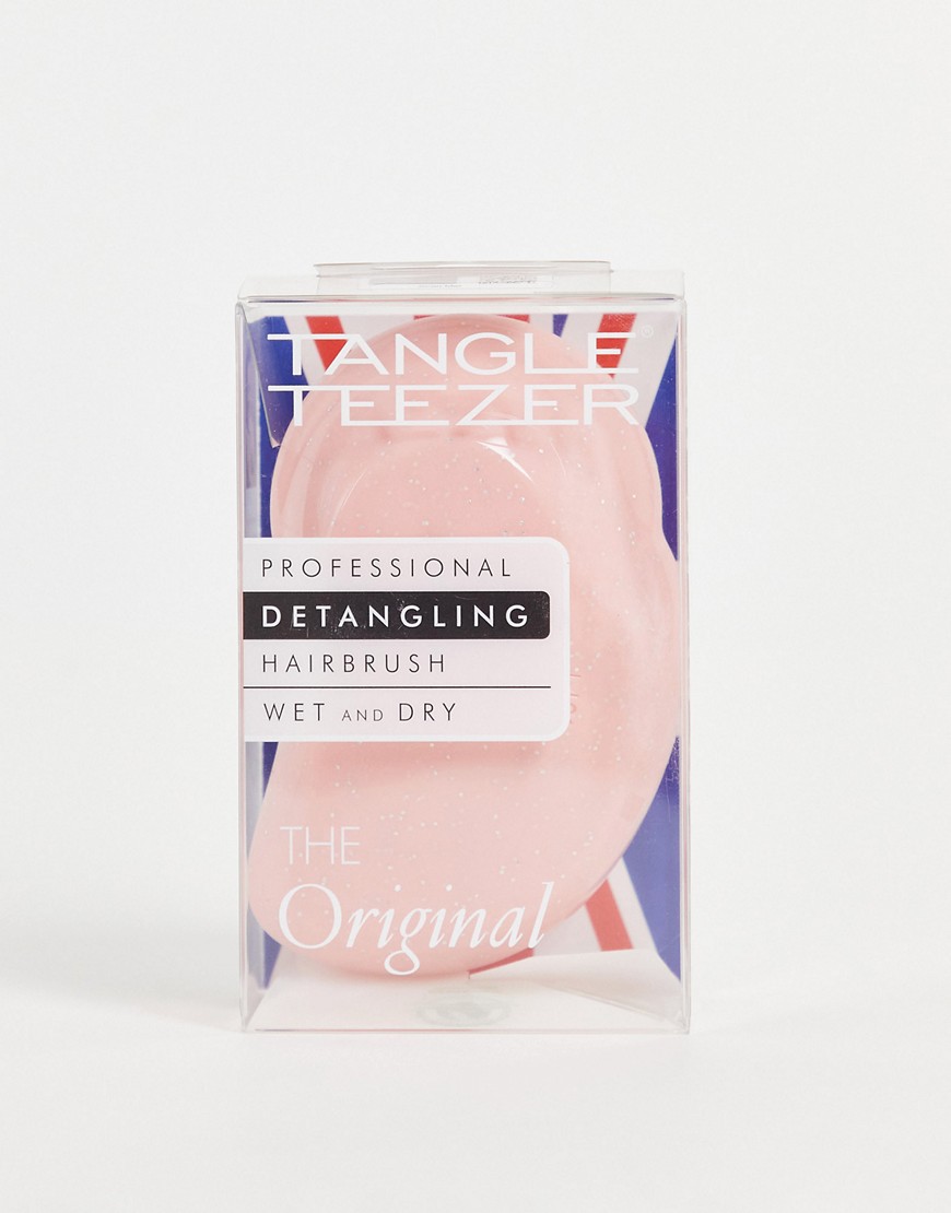 Tangle Teezer Original Detangling Hairbrush in Blush Glow Frost-Pink