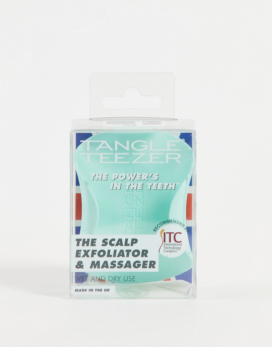 Tangle Teezer Scalp Massager & Exfoliator in Mint Green