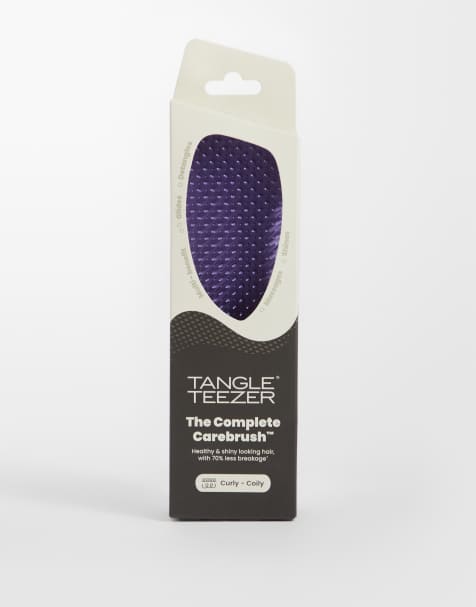 Tangle Teezer – The Complete Carebrush – Naturally Curly – Velvet Purple - view 1