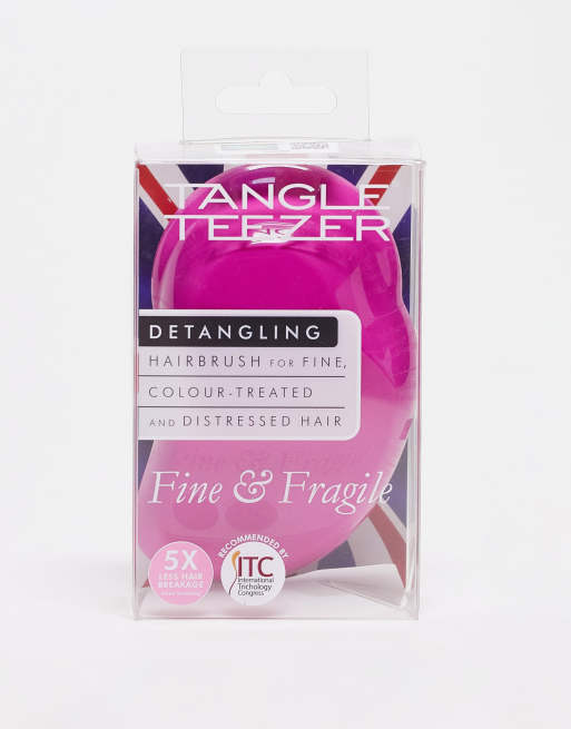 Tangle Teezer The Fine & Fragile Detangling Hairbrush - Berry Bright