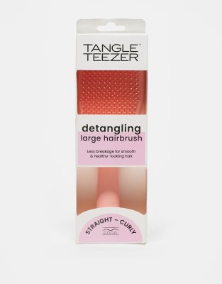 Tangle Teezer - The Large Ultimate Detangler - Haarbüste in Pfirsich für glattes und lockiges Haar-Keine Farbe