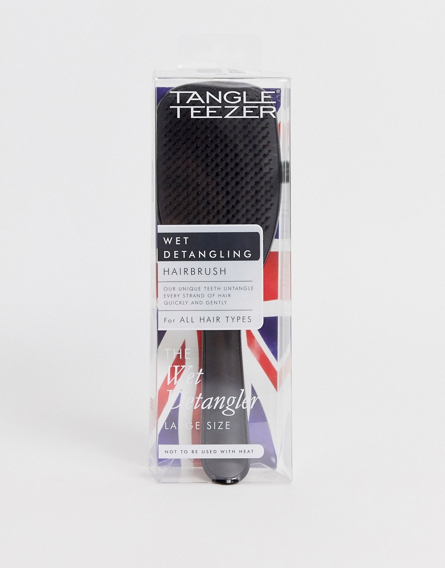 Tangle Teezer - The Large Wet Detangler Black Gloss - Haarborstel-Zonder kleur