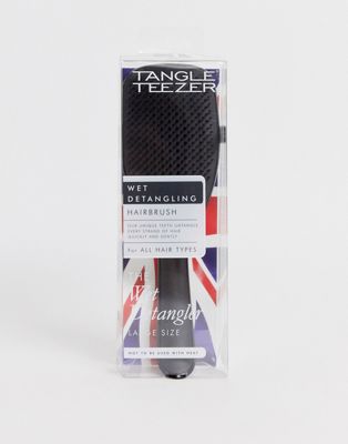 Tangle Teezer The Large Wet Detangler Black Gloss - ASOS Price Checker