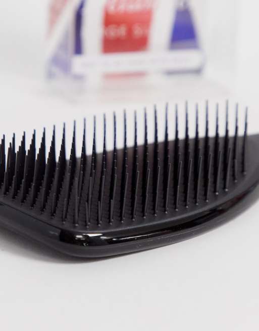 Tangle Teezer The Large Wet Detangler – Czarna błyszcząca szczotka do włosów, 3 z 4