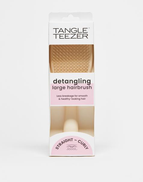 Tangle Teezer – The Large Wet Detangler – Haarbürste für glatte und lockige Haare – Vanilla Latte - view 1