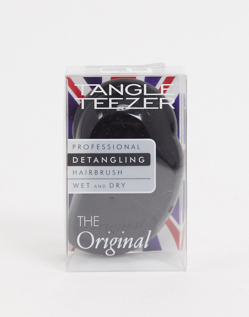 Tangle Teezer The Original Detangling Hairbrush - Panther Black-clear