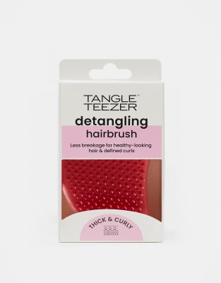 Tangle Teezer - The Original Thick & Curly - Bürste in der Farbe Lipstick Duo-Keine Farbe