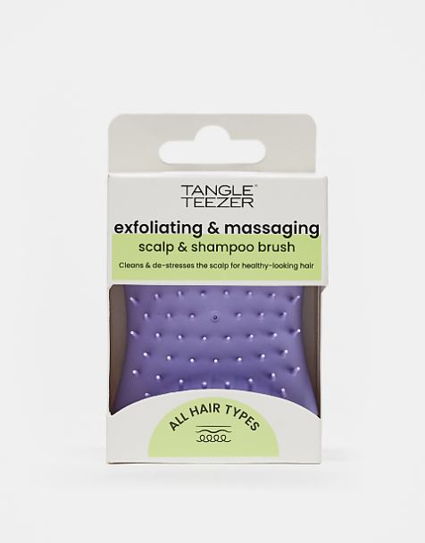 Tangle Teezer – The Scalp Exfoliator & Massager – Lavendelfärgad hårborste för exfoliering och massage - view 1
