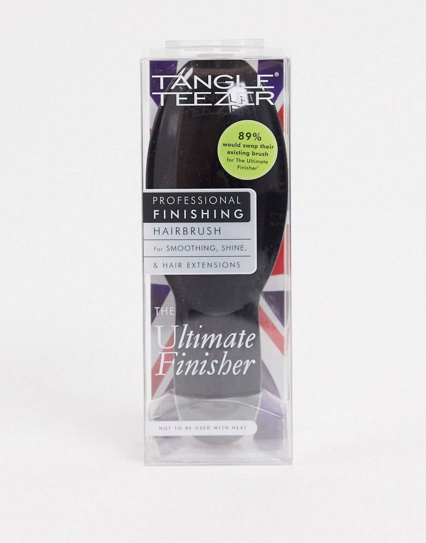 Tangle Teezer The Ultimate Finisher Hairbrush In Black-clear
