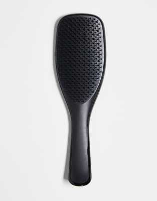 Tangle Teezer The Wet Detangler Straight - Curly Hairbrush - Black In Black