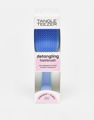 Tangle Teezer - The Wet Detangler Straight - Locken-Haarbürste - Denim Blues-Blau