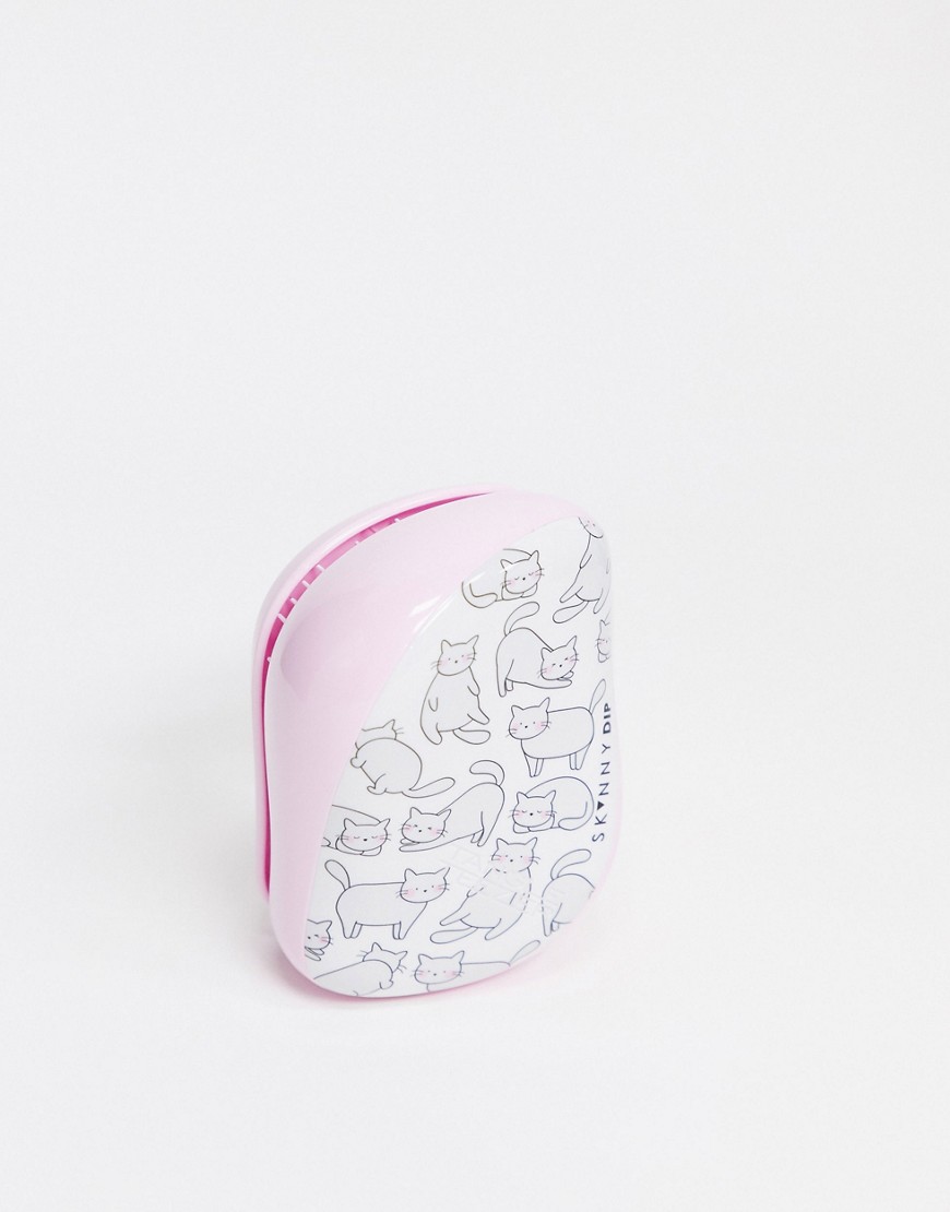 Tangle Teezer x SkinnyDip Compact Styler Detangling Hairbrush in Relaxed Cat-No Colour