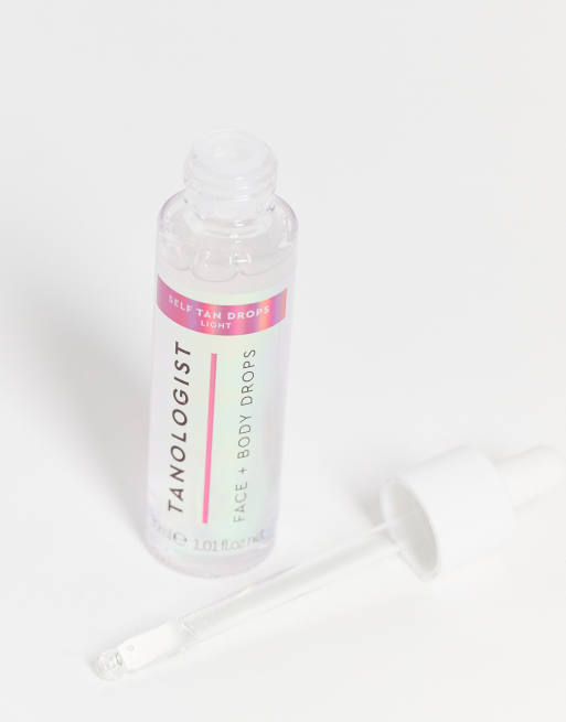 Tanologist Face and Body Drops Light 1.01 fl oz, 2 of 4