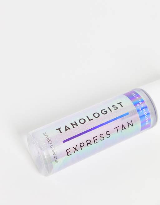 Tanologist - Mousse autoabbronzante tonalità scura da 200 ml, 3 di 4