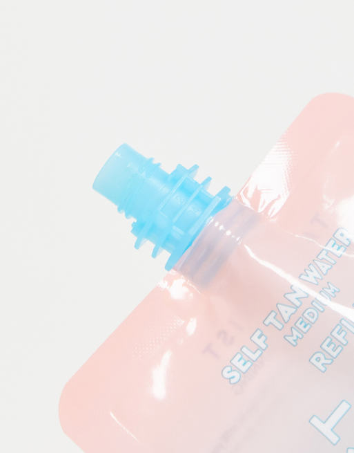 Tanologist - Ricarica di acqua autoabbronzante in tonalità media da 200ml, 4 di 4