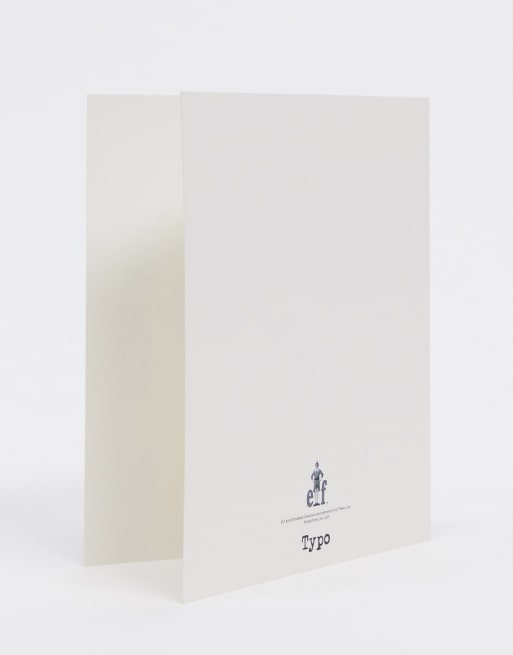 Tarjeta de Navidad de TYPO x Elf, 2 de 4