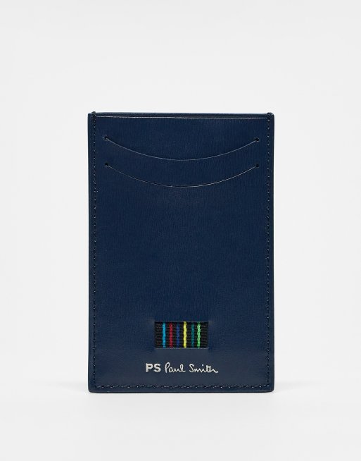 Tarjetero azul marino de PS Paul Smith