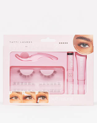 Tatti Lashes - Au Natural Invisi Kit - Künstliche Wimpern-Neutral