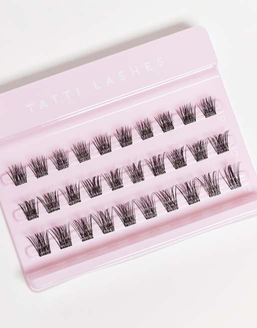 Tatti Lashes - Hybrid Volume 1 Step Press Pre-Glued Individuals - Kunstige øjenvipper, 3 af 4