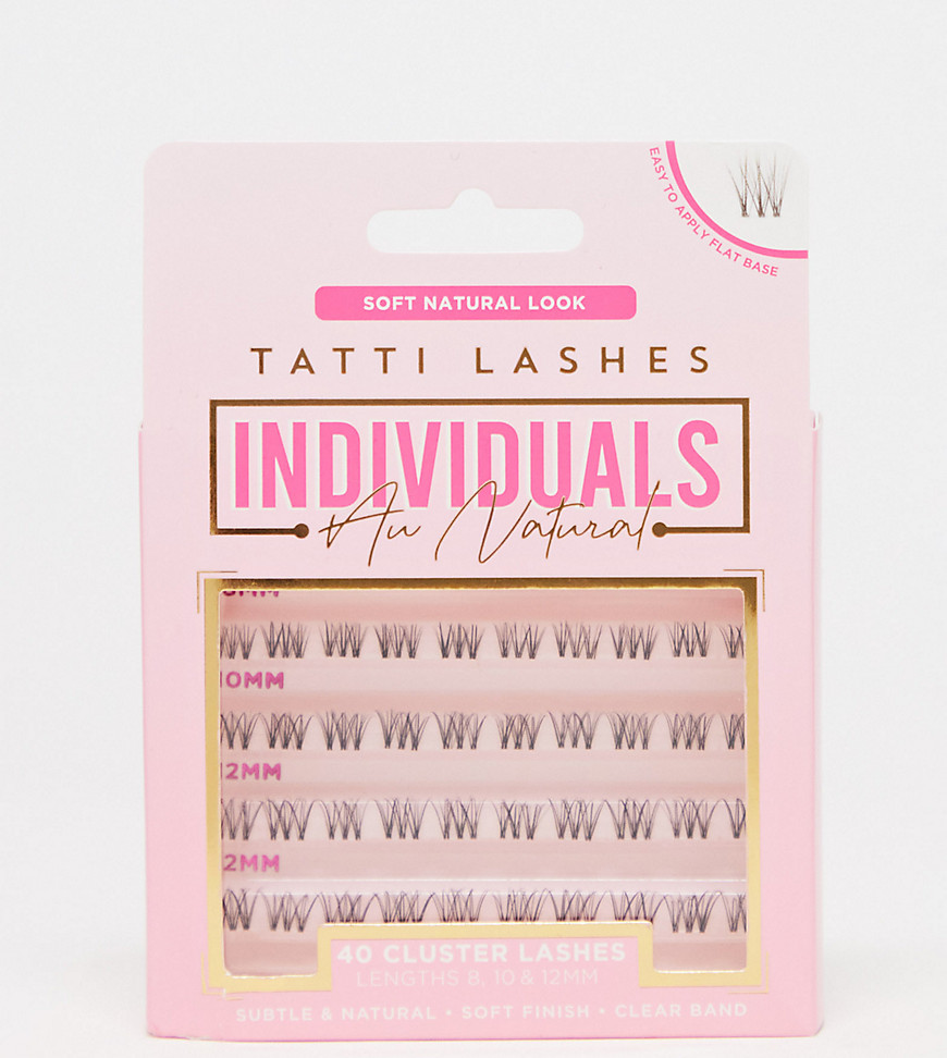 Tatti Lashes Individuals - Au Natural-Black