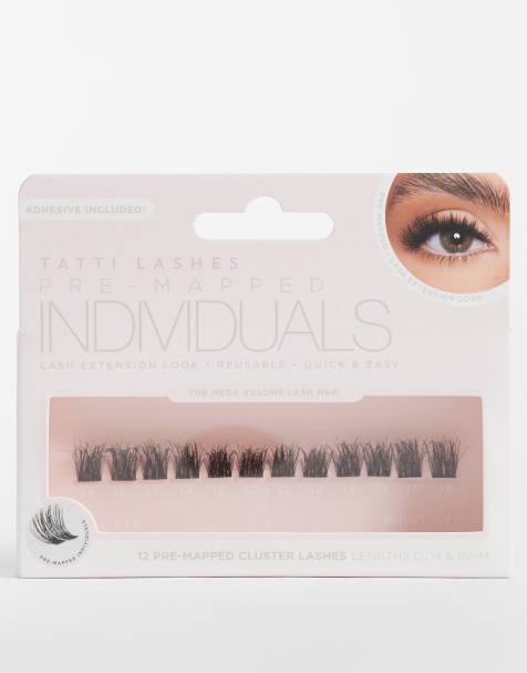 Tatti Lashes Mega Volume förmappade individuella fransar - view 1